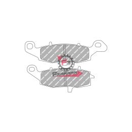 PASTIGLIE FRENO MOTO FD0228 (SR) ECO FRICTION FERODO