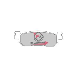 PASTIGLIE FRENO MOTO FD0259 (SR) ECO FRICTION FERODO