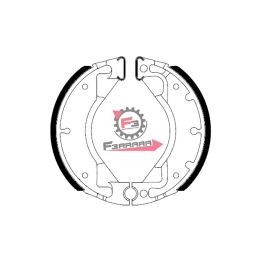 GANASCE FRENO BOOSTER POSTERIORI (SR) GF1187 ECO FRICTION FERODO