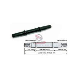 305840030 PERNO MOVIMENTO BICI 32.56.35 QUADRO