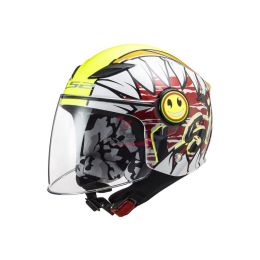 306022154L CASCO LS2 OF602 FUNNY CRUNCH -L-