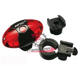 FANALE POSTERIORE 5 LED ROSSI