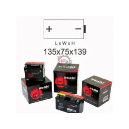 404250060 BATTERIA CB9-B CON ACIDO ASAKI