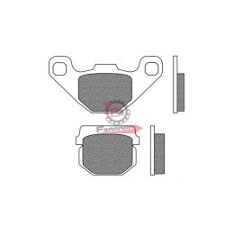 FD0226BT1 PASTIGLIE FRENO MOTO FD0226 (SR)