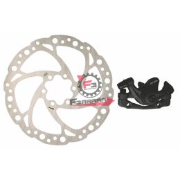 653.41160R60K KIT FRENO DISCO BICI POSTERIORE 160