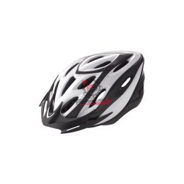 588402281 CASCO BICI ADULTO OUT-MOULD L BIANCO/NERO (58-61cm)