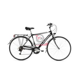 10028506503 BICI UOMO 28 TRENDY 7V NERO/ARGENTO