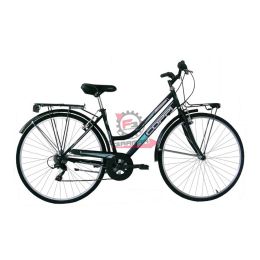 CMD28106CDF43NV BICI CTB 28 DONNA 6V NERO/VERDE