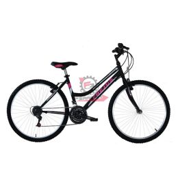 SMD24118BNF BICI MTB 24 DONNA 18V NERO/FUXIA