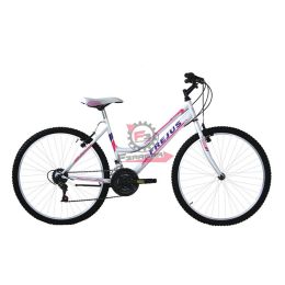 SMD26118BBF BICI MTB 26 DONNA 18V BIANCO/FUXIA