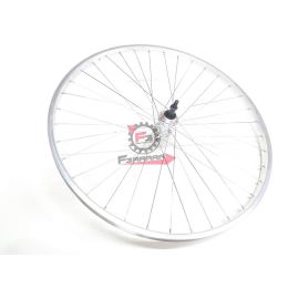 5060028 RUOTA 26X175 POST. 1V MOZZO ACCIAIO