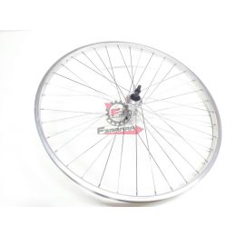 5060044 RUOTA 26X3/8 POST. 7V MOZZO ALLUMIN.