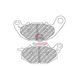 FDB2280EF PASTIGLIE FRENO MOTO FD0515 (SR)