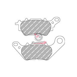 FDB2283EF PASTIGLIE FRENO MOTO FD0516 (SR)