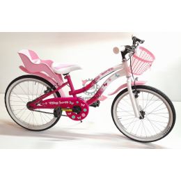 SMD20000PLBI BICI BIMBA 20 VIKI LOVE BIANCO/ROSA