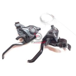 CMB031 COMANDI CAMBIO 3 X 8 VEL. PUSH (CP)