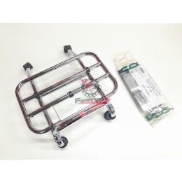 PORTAPACCHI ANTERIORE PIAGGIO VESPA GTS 125IE 250 300 01428-C SPECIAL CROM 