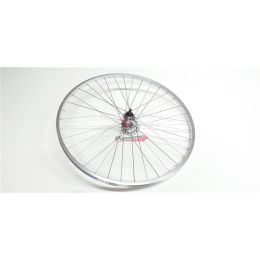 5060040 RUOTA BICI 26X3/8 POSTER. MOZZO ACCIAIO