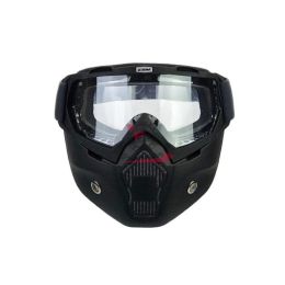 740M-B01-01A OCCHIALI CGM MASK NERO OPACO