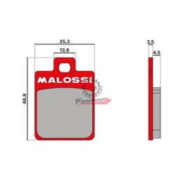 6215006BR PASTIGLIE FRENO FD0249 MHR (SR)