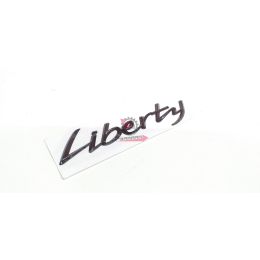 2H004052 TARGHETTA LIBERTY IGET NERA