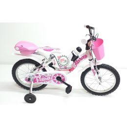 10016508501 BICI BIMBA 16 FLORA FLOWER BIANCO