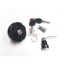 B023231 KIT SERRATURE E TAPPO BENZINA APE 50 2T ORIGINALE PIAGGIO