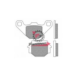 FD0073BE1 PASTIGLIE FRENO SCOOTER FD0073 (SR)