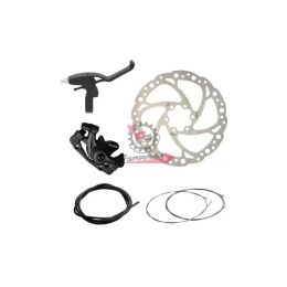 52512031K KIT FRENO DISCO POSTERIORE 160 NERO