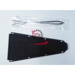 105.07429-KT KIT TAPPETINO + COPPIA LISTELLI INOX