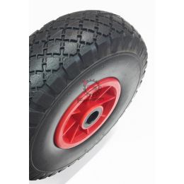 600UN30004 RUOTA 3 00 4 PLASTICA GOMMA PIENA