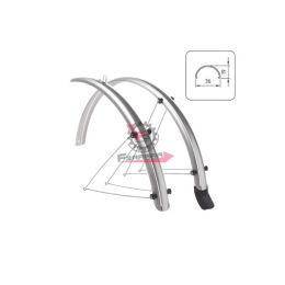 421730240 PARAFANGHI 28 SLIM 36 SILVER (CP)