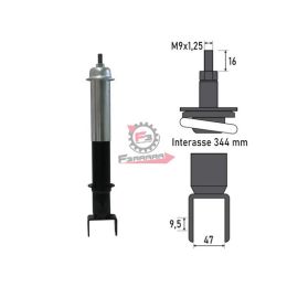 406200435 AMMORTIZZATORE VESPA 50 POSTERIORE