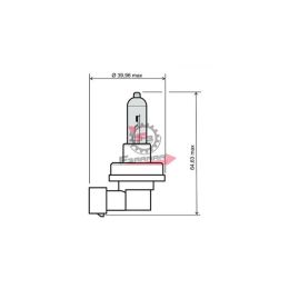 246510071 LAMPADA 12V 35W H8 BIANCA