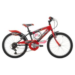 130.1907330 BICI FLIPPER 20 BIMBO 6V NERO/ROSSO