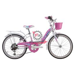 130.1919144 BICI CANDY 20 DONNA 6V BIANCO PERLA
