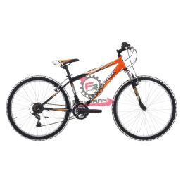 130.3228202 BICI SHARK 26 UOMO 18V NERO/ARANCIO