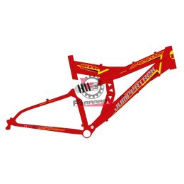 130.9162294 BICI ARROW 26 FULL DISK 21V ROSSO