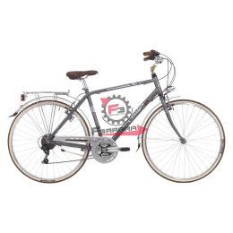 130.9226591 BICI PERLA 28 UOMO 21V GRIGIO PERLA