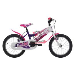 130.9301333 BICI ARIEL 16 BIMBA S/C VIOLA/BIANCO