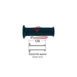 COPPIA MANOPOLE MOTO DAKAR NERE 