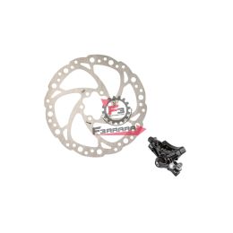 KIT FRENO DISCO BICI POSTERIORE 160 DX2007 LOGAN MECCANICO