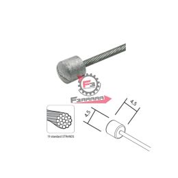 FILO CAMBIO SHIMANO - SRAM  1.2 X 1950 MM 19 FILI LEVIGATO ACCIAIO ZINCATO