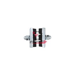 PATTINI FRENO BICI SPORT 40MM (CP) OLANDA DENTELLATO