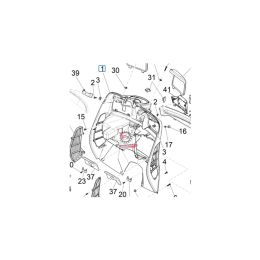 BAULETTO ANTERIORE VESPA GTS HPE 300