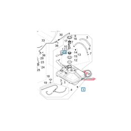 SERBATOIO BENZINA PORTER MULTITECH  1300  EURO  6