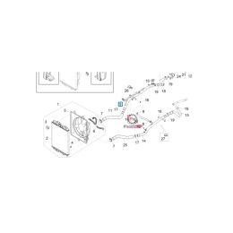 TUBO RADIATORE PORTER MULTITECH 2010 - 2013