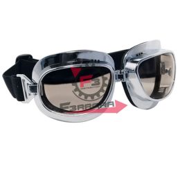 OCCHIALI CLASSIC ARGENTO LENTE FUME'