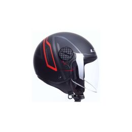 CASCO LS2 OF558 SPHERE LUX II -M- MINIM NERO / ROSSO