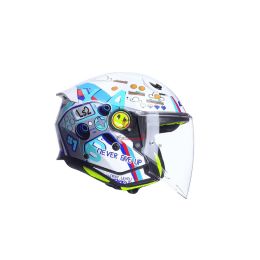 CASCO LS2 OF622 FUNNY II NEXT LEVEL -M- BIANCO